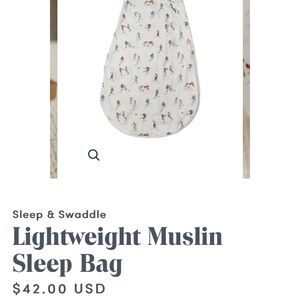 2 Loulou Lollipop NWOT sleep bags .5 TOG size 0-6 months